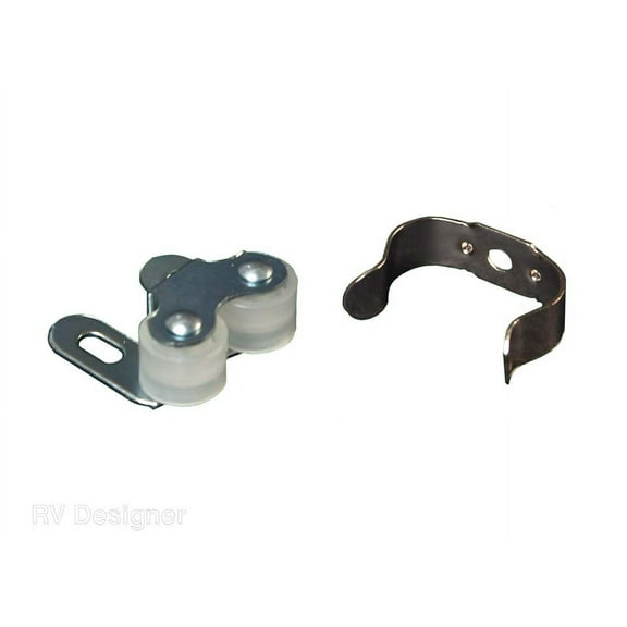 RV Designer H203 Roller Catch with Clip
