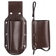 thumbnail image 4 of Bolsa de botella de cerveza de cuero de PU bolsa de almacenamiento de botella de vino fresca y duradera para excursionistas / escaladores para montañismo al aire libre para Higoodz Otros, 4 of 8