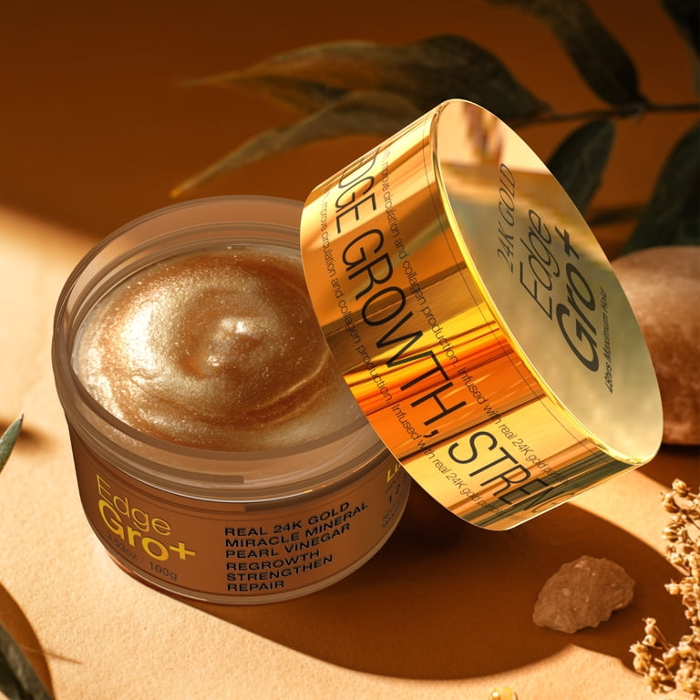 Edge Lux Edge Gro+ Real 24K Gold Repairing Edge Control Gel with