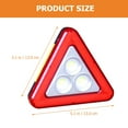 thumbnail image 4 of Triangle Warning Sign Vehicle Safety Warning Sign Car LED Light Road Safety Sign, 4 of 9