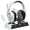 white black, variant on G06 Dual Wireless Gaming Headset with Microphone for PS5, PS4, PC - 23ms Low Latency Audio - 100-Hour of Playtime - 50mm Drivers (Black-Green)
