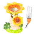 thumbnail image 4 of Botella de agua para hámster, diseño de girasol, fácil de limpiar, accesorios de cerámica para jaulas de hurones, chinchillas y animales pequeños., 4 of 8