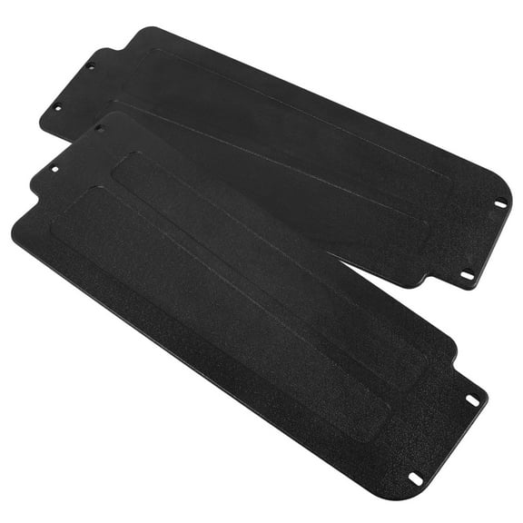 CIMAXIC 2Pcs Wheelchair Guard Board Black Installation for Elderly Use
