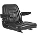 thumbnail image 3 of Black Talon Universal Folding Bucket Seat with Armrests - Black, Model# 355000BK, 3 of 4