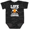 thumbnail image 3 of Inktastic Life is Better Around The Campfire Boys or Girls Baby Bodysuit, 3 of 5