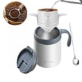 thumbnail image 5 of Transportable Backpacking Coffee Maker Set With Collapsing Filter And Insulated Cup For Outdoor Travel Backpacking, 5 of 8