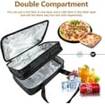 thumbnail image 3 of Numjaw Casserole Carrier for Hot or Cold Food, Expandable Insulated Double Casserole Carrier, Fits additional 9"x13" Baking Dishes, Padded Lasagna Holder for Trip, Party, Picnic, 3 of 9