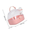 thumbnail image 2 of ADDHAT Transportadora Para Hámster Y Mascotas Pequeñas Rosa Con Y Ventilación, 2 of 7