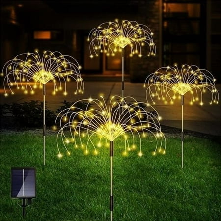 BadyminCSL Garden Items on Clearance or Sale Led Solar Ground Inserted Lamp Lamp String Outdoor Festival Garden Decoration Lamp (Shape Can Be Changed Manually)