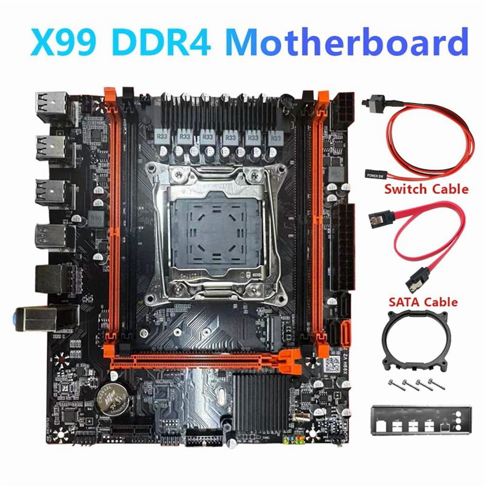 X99 Motherboard LGA2011-3 B85 Computer Motherboard 4X DDR4 REG ECC RAM Slots M.2 PCIE SATA3.0 X99 Gaming Motherboard