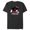 Dark Heather, variant on Mickey and Minnie Mouse Silhouettes Forever - Short Sleeve Blended T-Shirt for Adults -Customized-Yellow