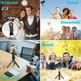 thumbnail image 5 of Rirool Selfie Stick Tripod with Wireless Remote for iPhone, Samsung Galaxy, and Most Smartphones Black, 5 of 7