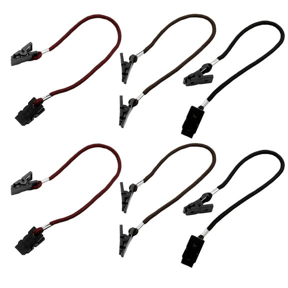 lanema 6 Pcs Hat Clip Hat Strap Windproof Clips Anti-lost Cap Retainer for Cycling