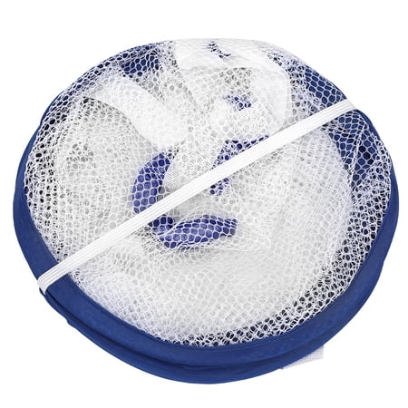 Foldable Hanging Drying Rack With Anti-Wind Hook - Portable Laundry Rack, Sweater Dryer Basket For Indoor/Outdoor Use