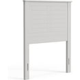 thumbnail image 5 of Glenwillow Home Campagne Wood Panel Headboard in White - Twin Size, 5 of 6
