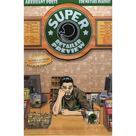 Super Ashcan #1 VF ; Aberrant Comic Book