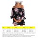thumbnail image 3 of Vestido Sin Hombros, Puño Elástico, Resistente Al Desgaste, Transpirable, Con Volantes, Manga Larga, Línea A, Vestido Fluido, Poliéster Elástico, Cómodo Para Citas ANGGREK 6 #XL, 3 of 5