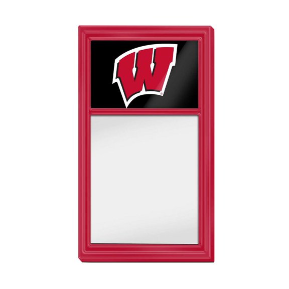 Wisconsin Badgers: Dry Erase Note Board