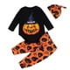 thumbnail image 1 of Mono con pantalones y diadema de fantasma para Halloween para bebé, 1 of 4