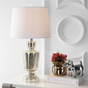 Jonathan Y Olivia Glass Led Table Lamp