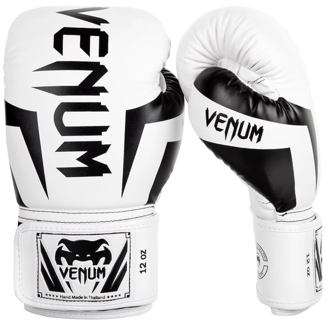 Guantes de Boxeo Venum Elite Blanco Negro