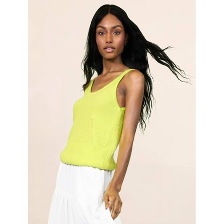 Scoop Women’s Sweater Tank Top