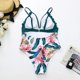 thumbnail image 4 of Traje de baño de una pieza HUOGUO, sexy, con estampado de flores, monokini para mujer, 4 of 5