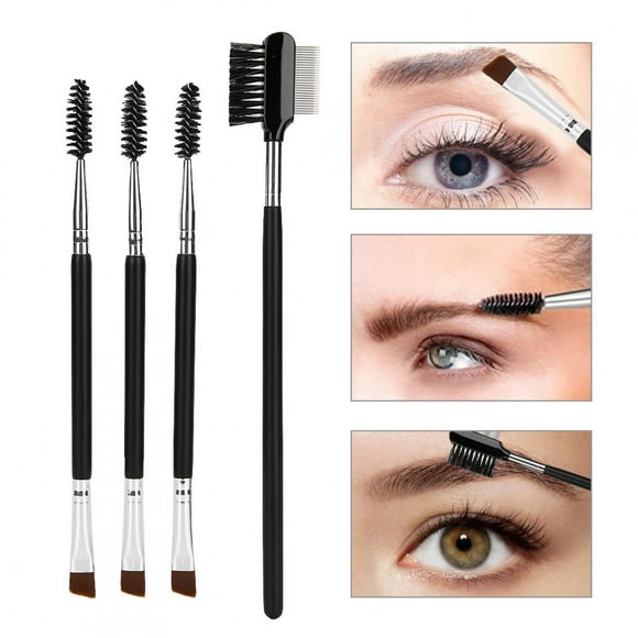 Cómodo De Agarrar De Alta Densidad, Brocha De Maquillaje, Brocha Para Cejas, Para Mujeres Y Niñas