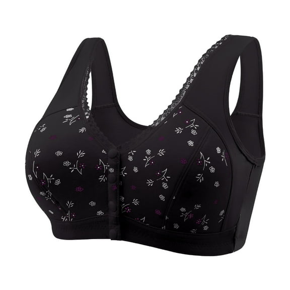 Uqiangy Bra for Racerback Tank Women's Bras No Wire Bras for Women Push Up Bras for Women Supportive Bras for Women Brassiere for Women Cute Bras for Women Black S