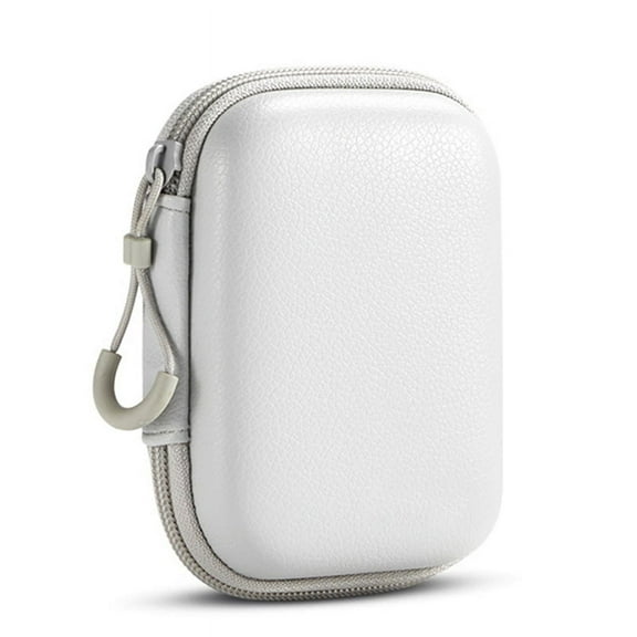 Pebbled Portable Mini Hard Shell Digital Gadgets Storage Bag Earphone Charger Case Plug Data Cable U Disk Organizer B