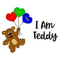 thumbnail image 2 of Teddy Bear I Am, You Can Do Anything Mother Mom Mommy YaYa Nana Girls Love Beautiful Crown Prince Unicorns Royalty Sweet Dreams Decorating Holiday Gift Ideas Wall Decal Sticker - Size: 20 In X 16 In, 2 of 5
