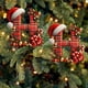 thumbnail image 3 of Adornos Navideños con Monograma Acrílico de 26 Letras y Gorro de Papá Noel | Adornos Colgantes 2D para Árbol de Navidad | Decoración Navideña para El Hogar | Adornos Navideños Multiusos para Chimenea, 3 of 5