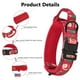 thumbnail image 4 of Collar para perro DAGANXI Tactical Nylon con asa Airtag XL Rojo, 4 of 6
