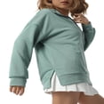 thumbnail image 4 of Sweat à Capuche Décontracté à Manches Longues pour Femmes avec Fermeture Éclair Quart Bleu m, 4 of 8