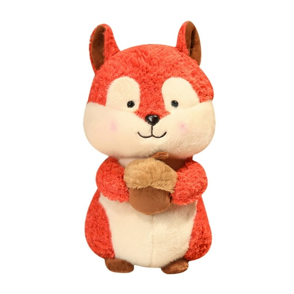 asddcavvf Squirrel Stuffed Animal Squirrel Pillow Large Squirrel Toy Cute Squirrel Hugging Pillow Br