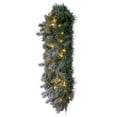 thumbnail image 4 of Vickerman 24" Frosted Douglas Fir Artificial Pre-Lit Wreath, Warm White 3mm LED Wide Angle Lights., 4 of 6