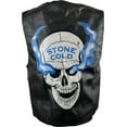 thumbnail image 4 of WWE Stone Cold Steve Austin Smoking Skull, Outerwear Vest (Men's & Women's), Sizes S-XXL, 4 of 10