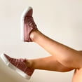 thumbnail image 5 of JENN ARDOR Women's Low Top Canvas Sneakers Slip on Walking Shoes, 5 of 6