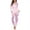 Cherry Blossom, variant on Sloth Sunflower 2 Set Pjs for Women Pajama Sets Long Sleeve Sleepwear Set Size S Crewneck Women Lounge Set Fall Lightweight Ladies Jogger Pjs Set