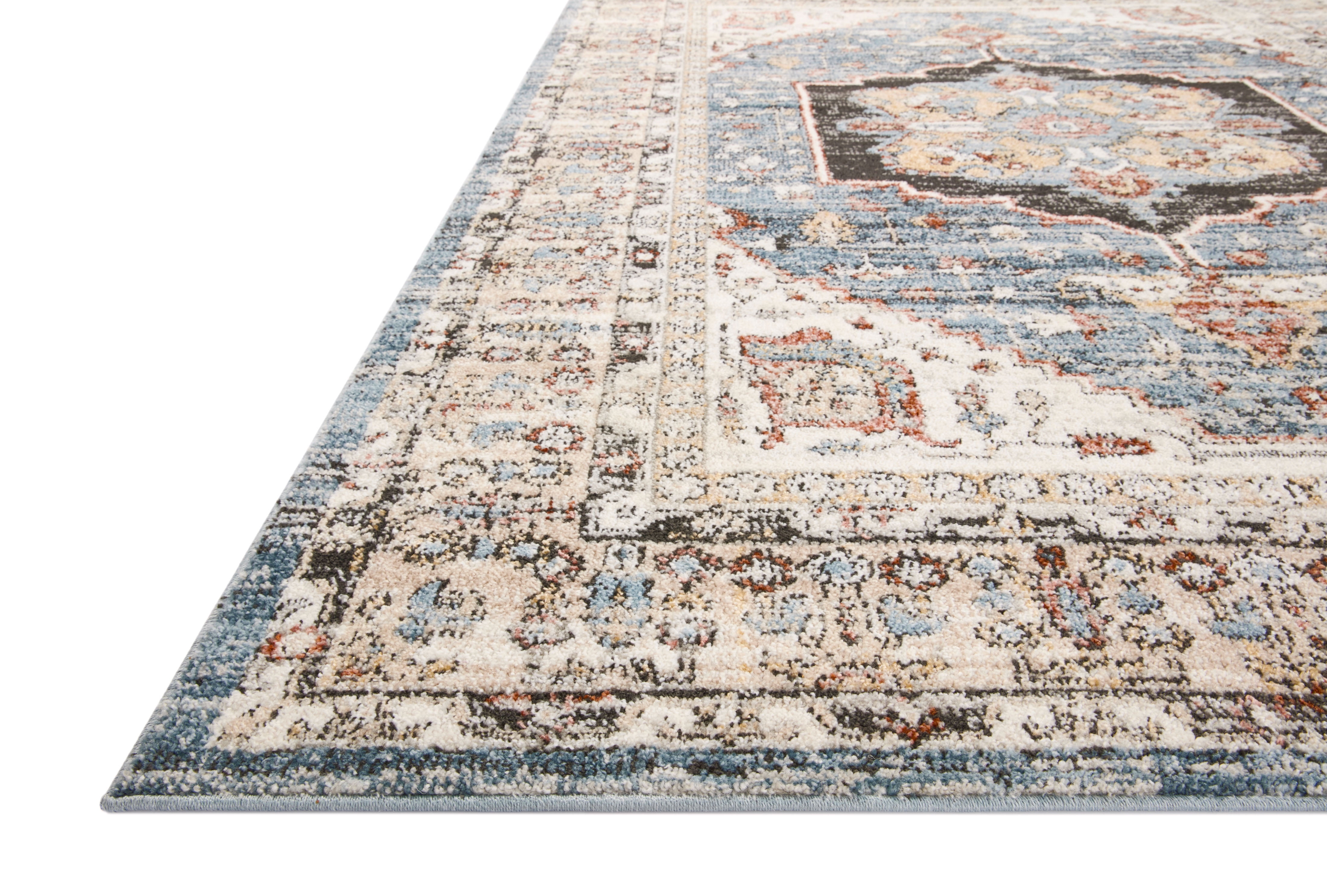 Loloi Odette Sky / Multi 5'-3" x 7'-9" Area Rug