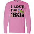 thumbnail image 3 of Inktastic I Love the '80s-musical notes Long Sleeve T-Shirt, 3 of 5
