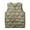 Khaki, variant on Lovskoo Winter Coats for Women Quilted Vest Cotton Padded Warm Pocket Coat V Neck Long Jacket Sleeveless Vest Coat Beige