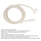thumbnail image 4 of Cable USB C A3 DE 140 W PARA OS CAPATOP PRO 2021 M1/M2 PRO CON AIR M2, CABLE CARGA RÁPIDA, FÁCLE CONECTAR, PD compatible con Cargador, 4 of 7