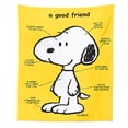 thumbnail image 1 of Tapestry Snoopy, diseño manga anime, 100 x 70 cm, poliéster, 1 of 2