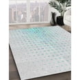 thumbnail image 3 of Ahgly Company Machine Washable Indoor Rectangle Transitional Dark Goldray Area Rugs, 5' x 7', 3 of 7
