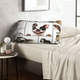 thumbnail image 6 of Fotbe Pedigree dogs collage Pattern Pillow Cases - Envelope Closure - Luxury, Extra Soft, Cooling Pillow Covers - Wrinkle, Fade, Stain Resistant-16"x24", 6 of 6