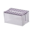 thumbnail image 3 of Soporte para caja de pañuelos faciales, soporte para caja de pañuelos de escritorio moderno, caja de pañuelos para mesita de noche, tocador de baño y Violeta, 3 of 8