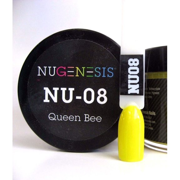 NUGENESIS Nail Color Dip Dipping Powder 1oz/jar - NU08 Queen Bee