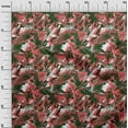 thumbnail image 3 of oneOone Cotton Poplin Twill Green Fabric Abstracts Dress Material Fabric Print Fabric By The Yard 56 Inch Wide, 3 of 5