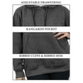 thumbnail image 3 of Galaxy By Harvic Womens Heavyweight Fleece Lined Pullover Hoodie 2 Pack (M-2XL), 3 of 7